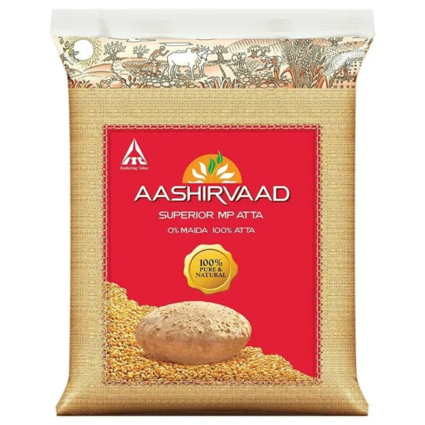 Aashirvaad Chakki Atta - Whole Wheat