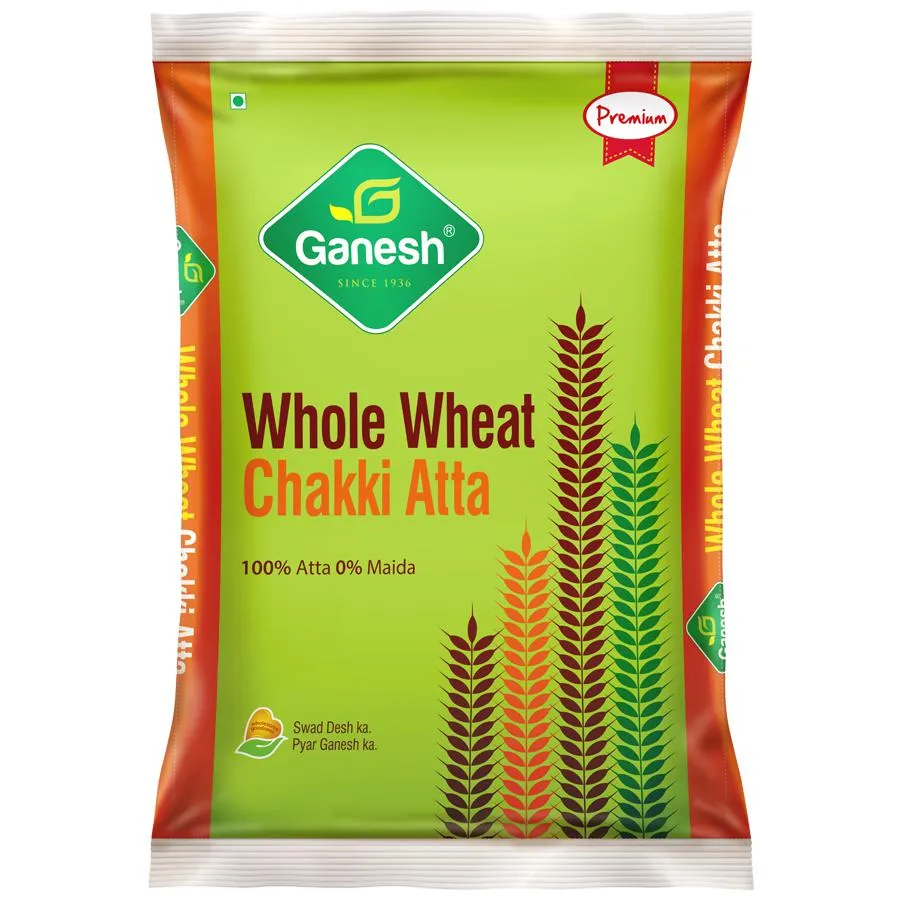 Ganesh Whole Wheat Chakki Atta (1 kg)