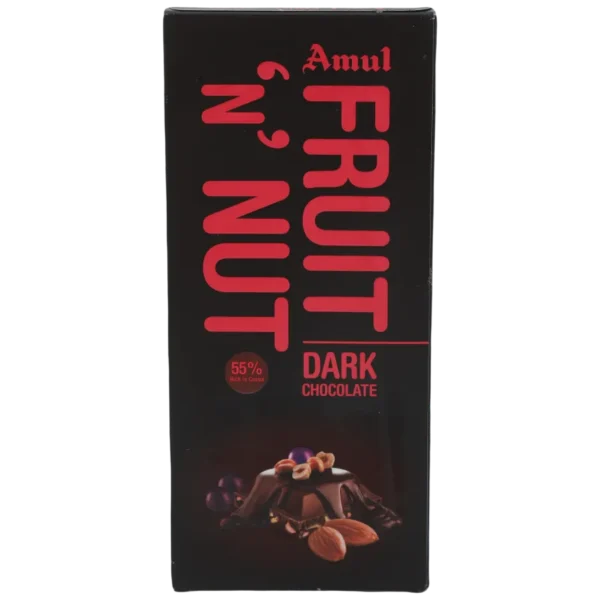 Amul Fruit N Nut, Dark Chocolate, 150 gm Amul Fruit N Nut, Dark Chocolate, 150 gm