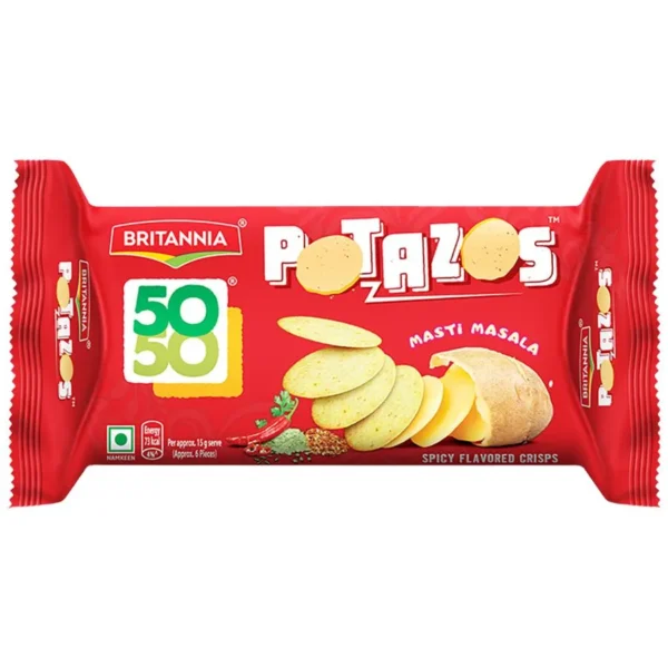 Britannia 50-50 Potazos