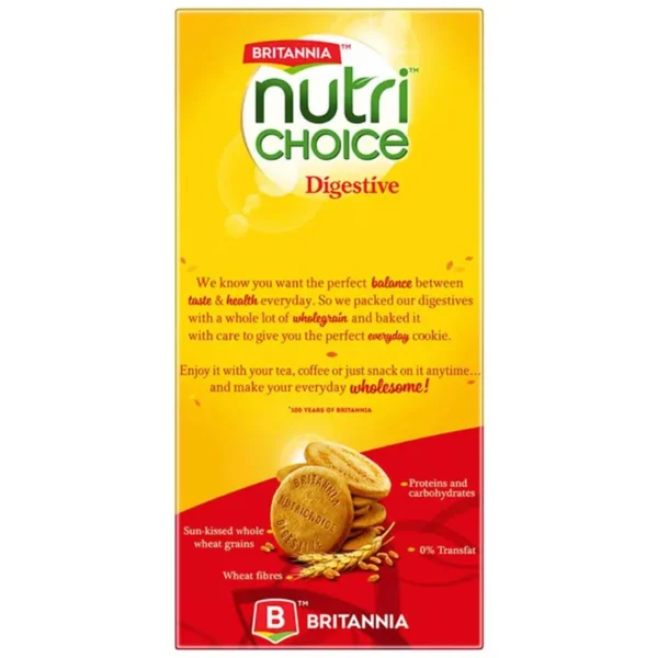 Britannia NutriChoice Digestive Biscuit - 250 gm