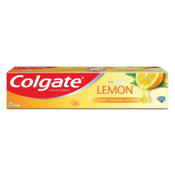 Colgate Active Salt Lemon Toothpaste Colgate Active Salt Lemon Toothpaste