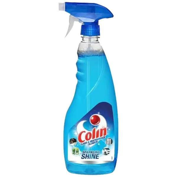 Colin Glass & Surface Cleaner Liquid Spray, Regular, 500 ml Bottle Colin Glass & Surface Cleaner Liquid Spray, 500 ml