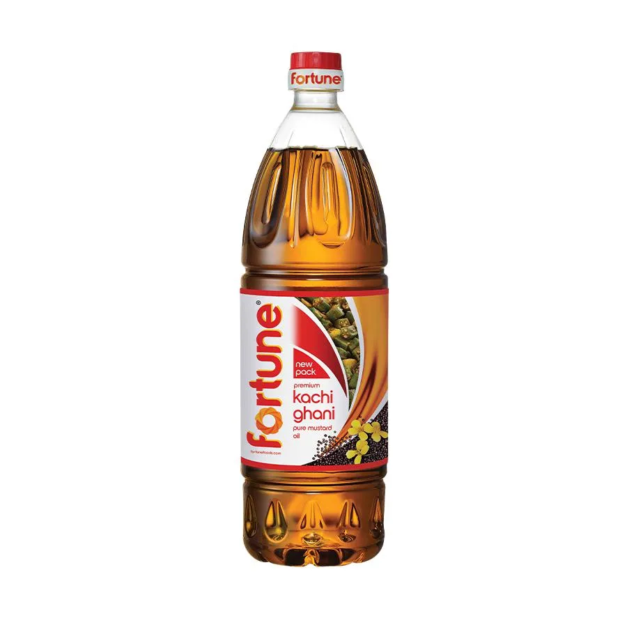 Fortune Premium Kachi Ghani Pure Mustard Oil, 1L Bottle