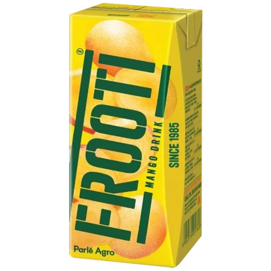Frooti Drink - Fresh Juicy Mango, 125 ml