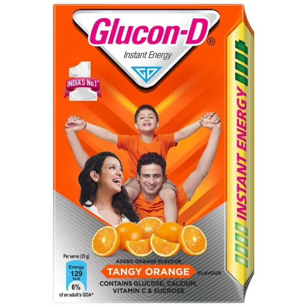 Glucon-D, Tangy Orange