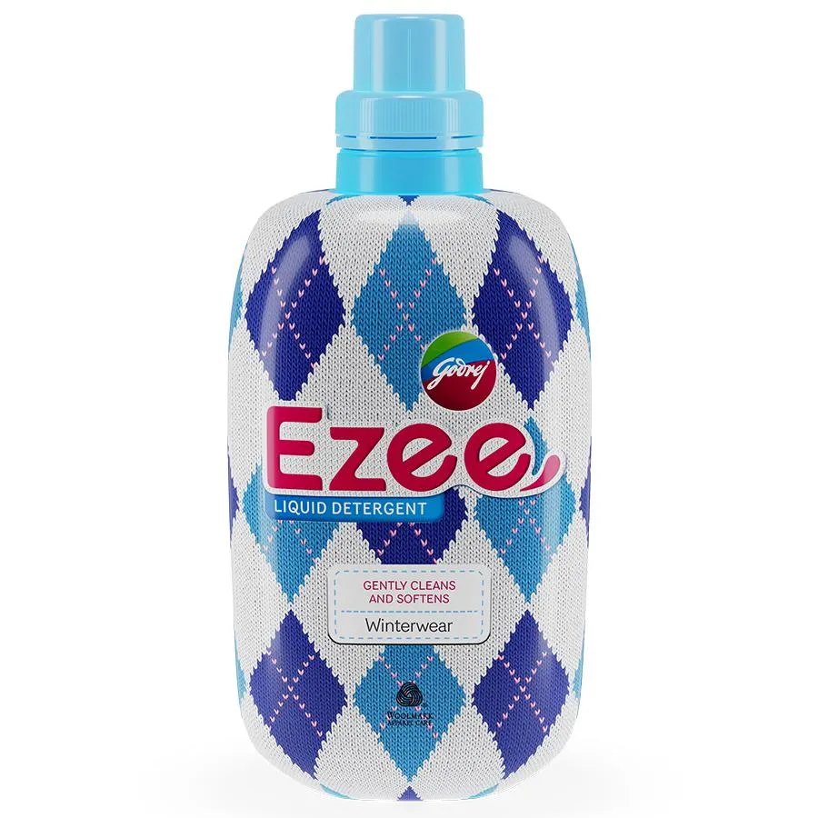 Godrej Ezee Liquid Detergent for Winter Wear, 1 kg Bottle