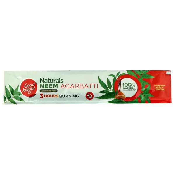 Good Knight Naturals Neem Agarbatti, 10 pcs