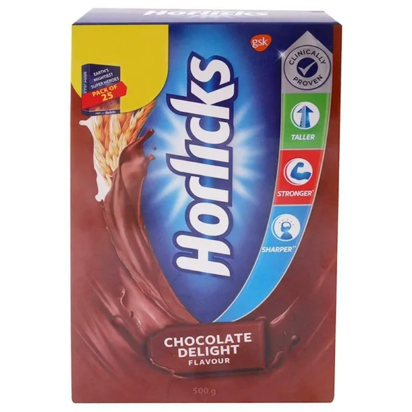 Horlicks Chocolate Delight, 500 gm