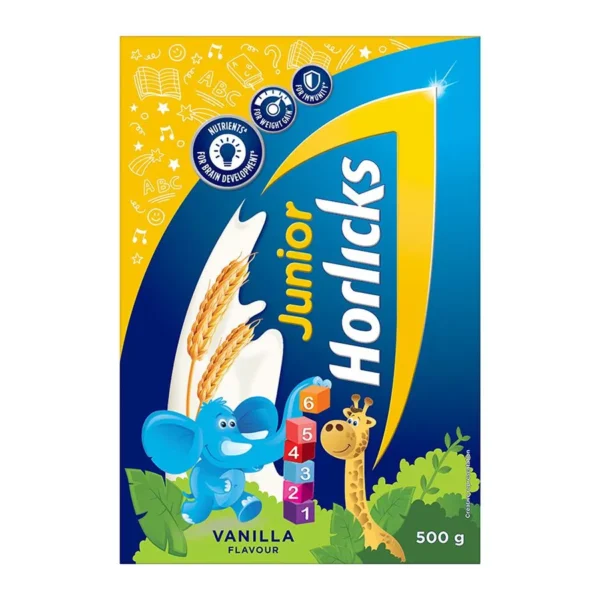 Junior Horlicks Vanilla, 500 gm Carton Junior Horlicks Vanilla, 500 gm Carton