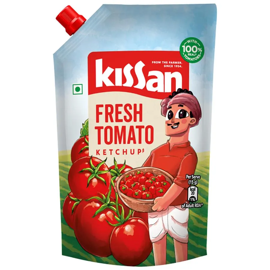 Kissan Fresh Tomato Ketchup Pouch