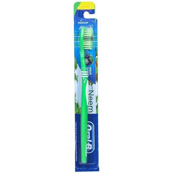 Oral B Toothbrush Fresh Clean Neem Medium