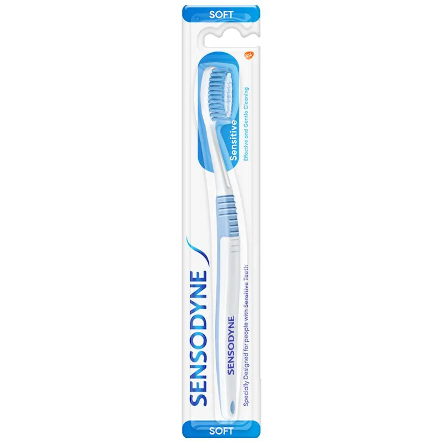 Sensodyne Sensitive Toothbrush - With Soft Rounded Bristles
