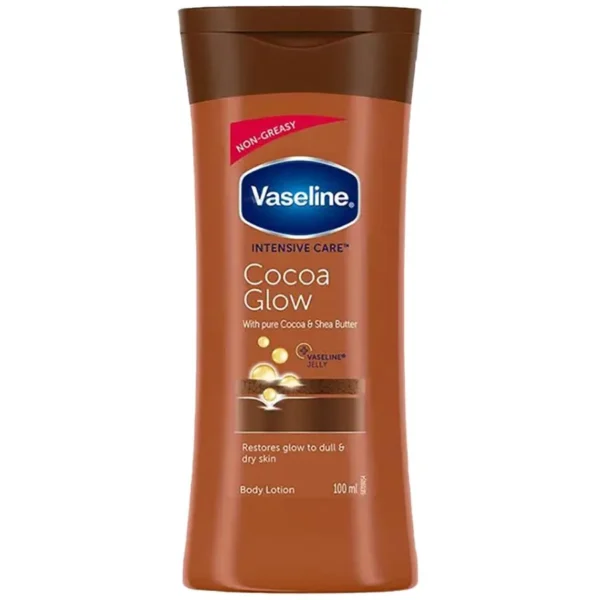 Vaseline Intensive Care Cocoa Glow Body Lotion, 100 ml Vaseline Intensive Care Cocoa Glow Body Lotion, 100 ml