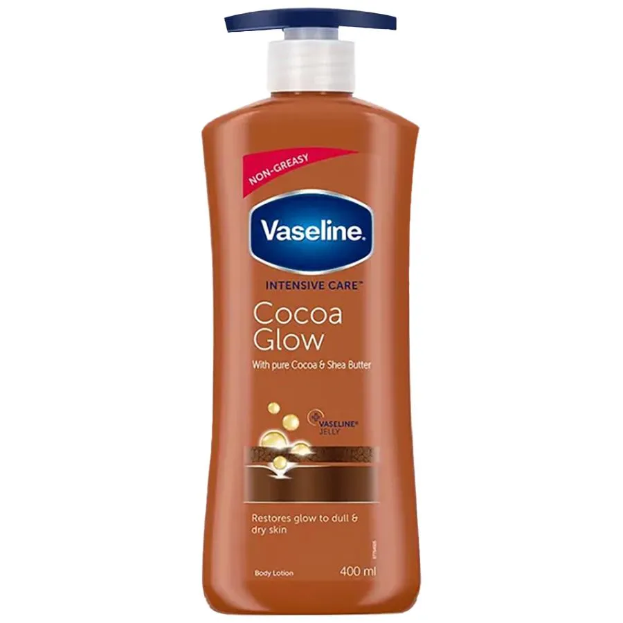 Vaseline Intensive Care Cocoa Glow Body Lotion, 400 ml