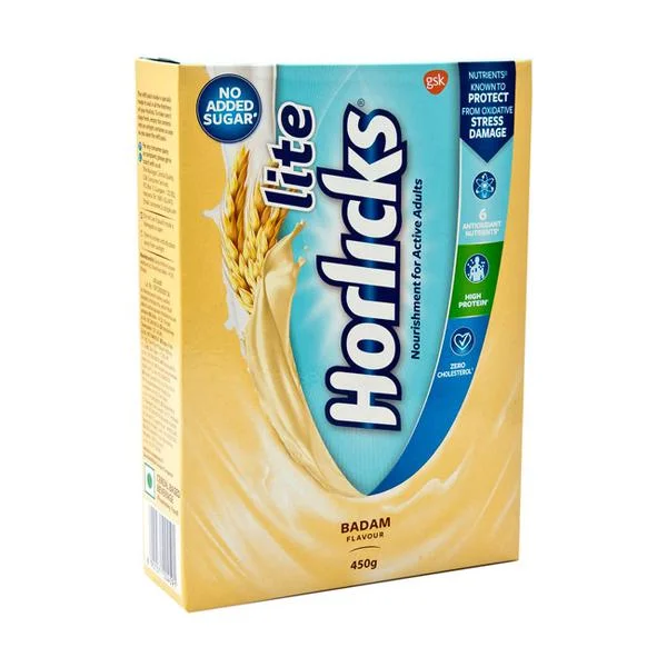 Horlicks Lite Health & Nutrition Drink - Badam Flavour