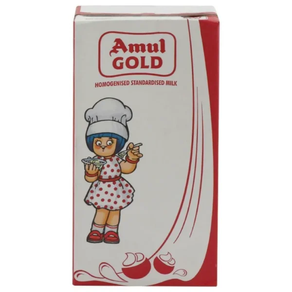 Amul Gold Standardised Milk, 500 ml (Tetra Pak) Amul Gold Standardised Milk, 500 ml (Tetra Pak)