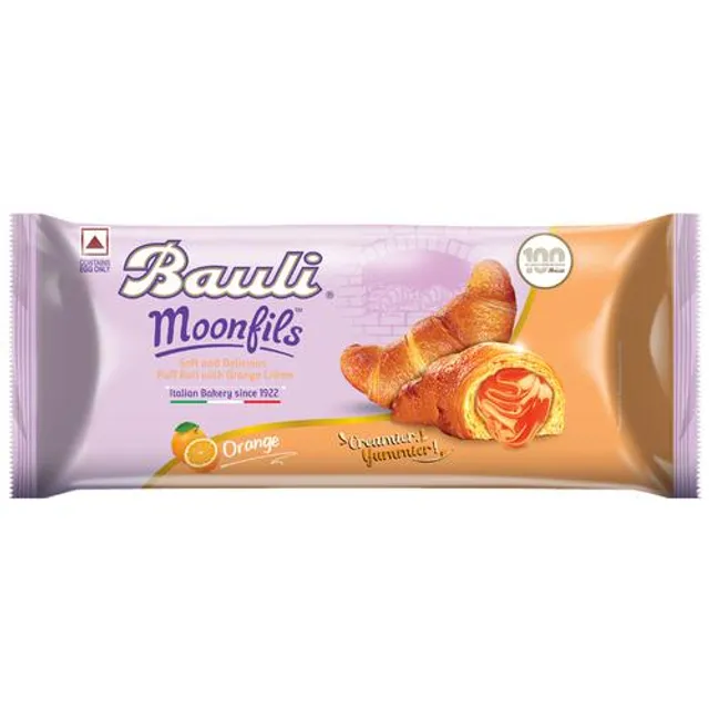 Bauli Moonfils - Orange Cream, 50 gm Pouch