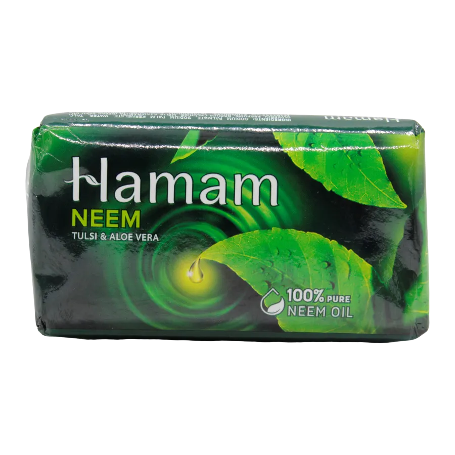 Hamam Neem, Tulsi & Aloe Vera Soap, 100 gm