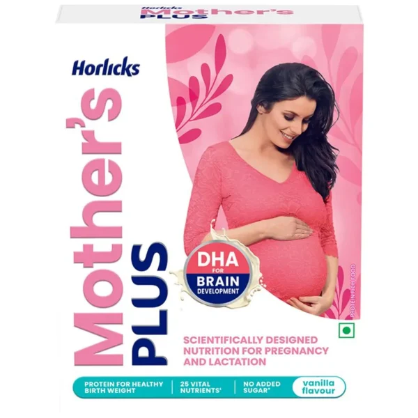 Horlicks Mother's Plus, Vanilla, 500 gm