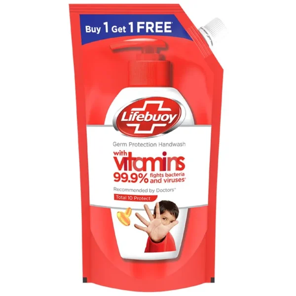 Lifebuoy Germ Protection Handwash Total 10+, 750 ml