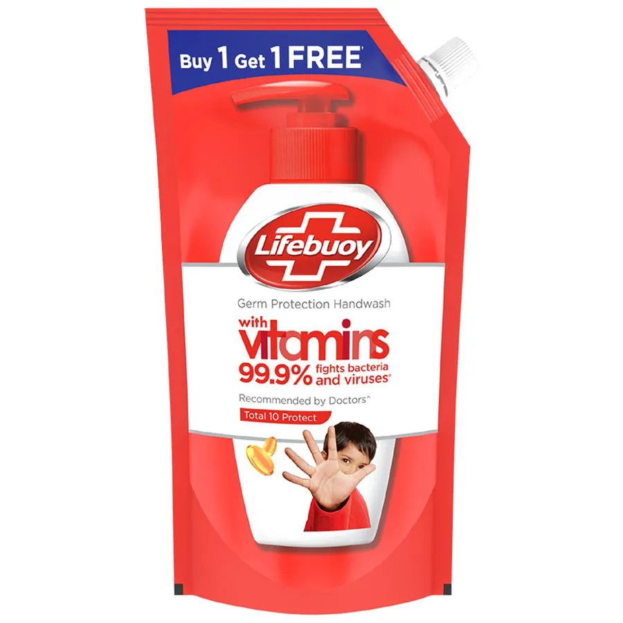 Lifebuoy Germ Protection Handwash Total 10+, 750 ml