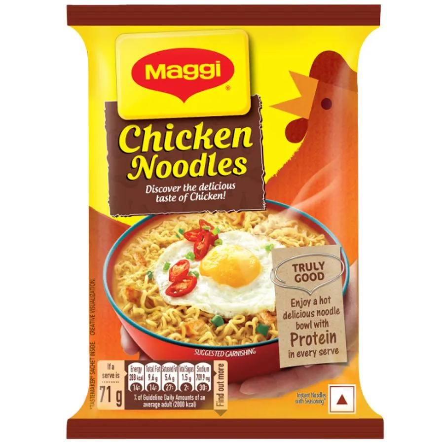 MAGGI Chicken Noodles - Instant Meal, 71 gm
