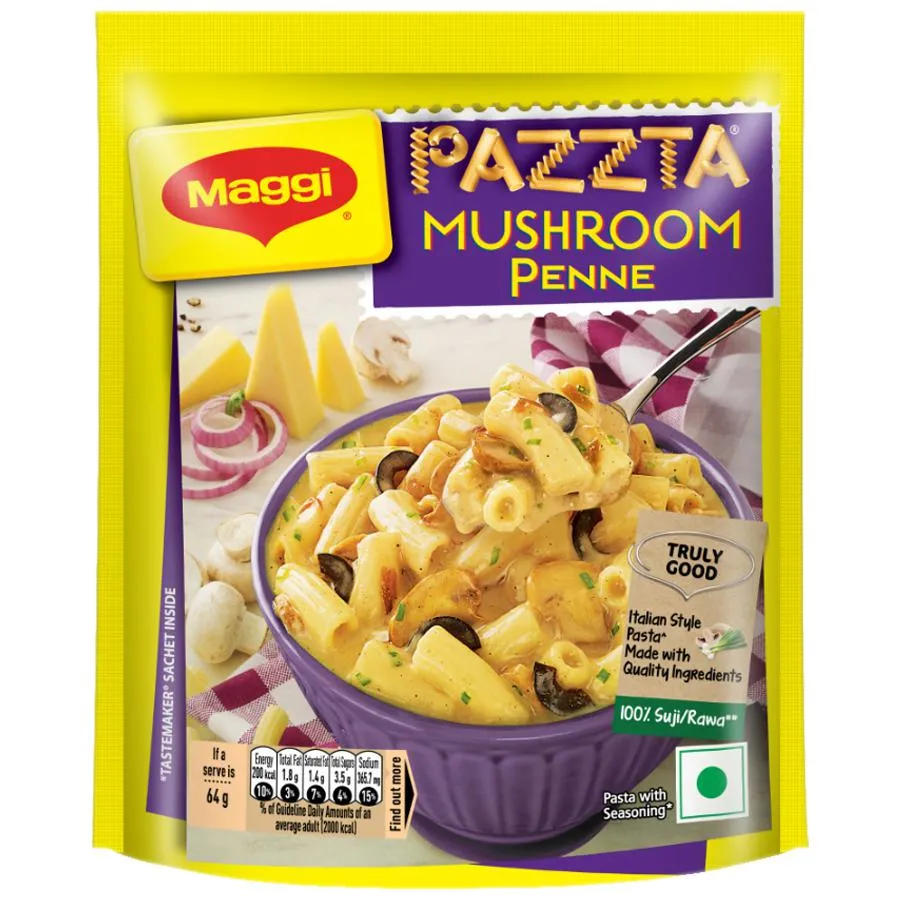 MAGGI Pazzta Instant Pasta - Mushroom Penne, 64 gm