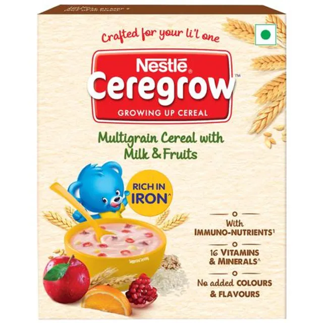 Nestle Ceregrow - Milk & Fruits, 300 gm
