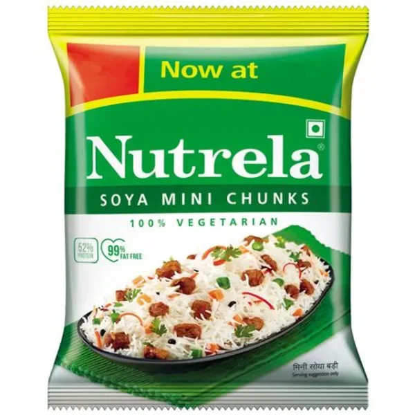 Nutrela Soya Chunks - Mini, 80 gm