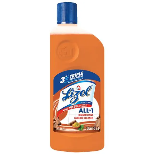 Lizol Disinfectant Surface & Floor Cleaner Liquid - Sandal, 500 ml