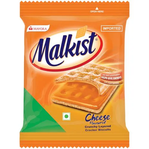 Malkist Cheese Flavoured Cracker Biscuits, 18 gm