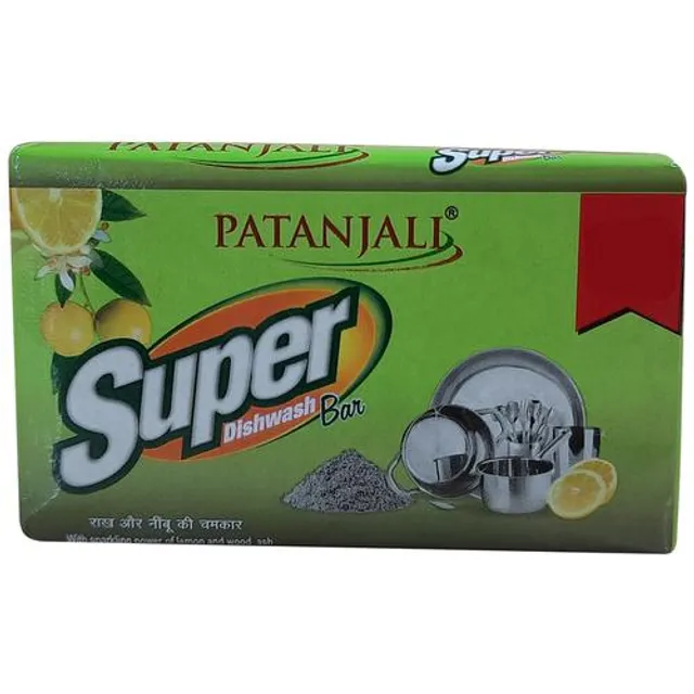 Patanjali Super - Dishwash Bar, 145 gm