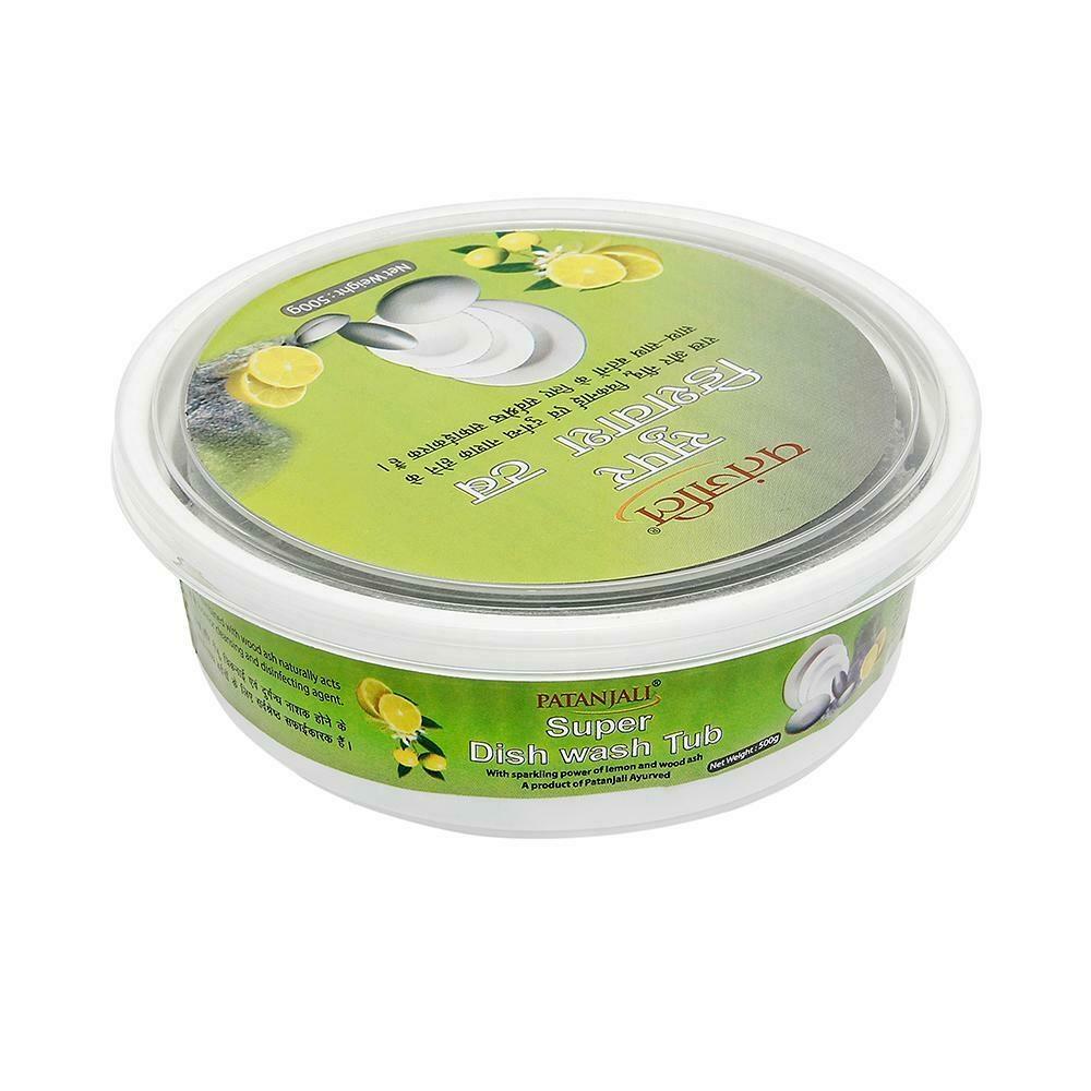 Patanjali Super Dishwash Tub, 500 gm